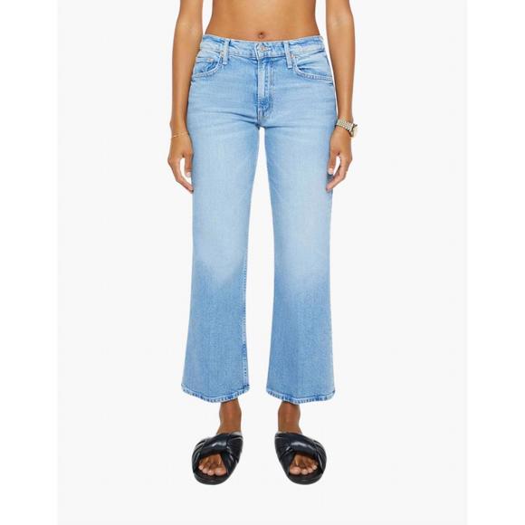 NEW MOTHER bookie flood jeans in sow surreal - Picture 1 of 6